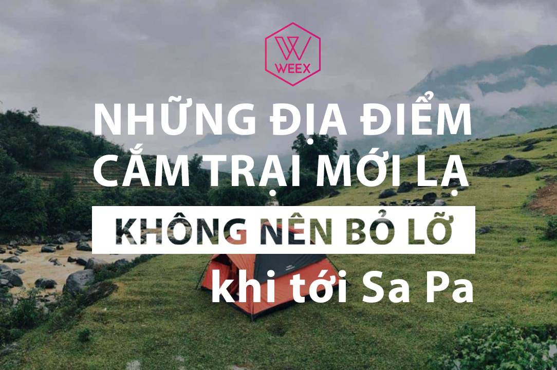 Những địa điểm cắm trại mới lạ không nên bỏ lỡ khi tới SaPa