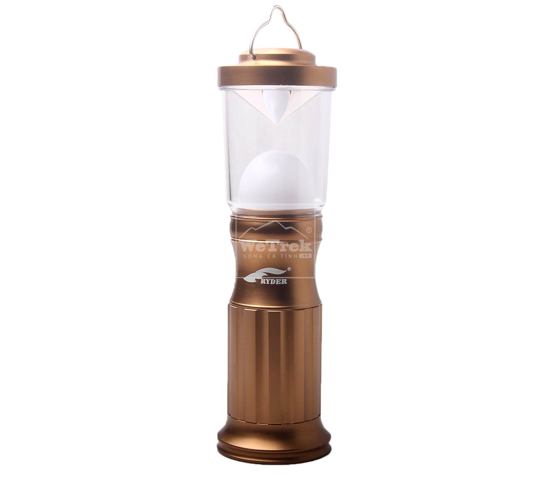 Đèn lều cắm trại 16 LED Ryder Alloy Lantern K2002 - 1200 bán tại WeTrek là lựa chọn cho bạn khi đi du lịch hồ Ba Bể qua đêm